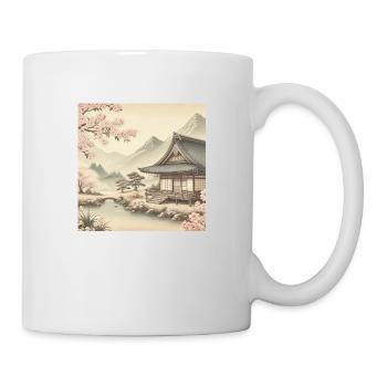 Japon Vintage Bright - Mug blanc - blanc - Droite
