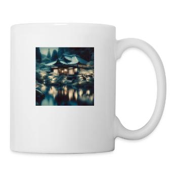 Japan Vintage House - Mug - white - Right