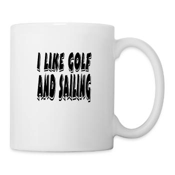 Golfe - Mug blanc - blanc - Droite
