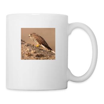 Eagle in desert - Mug - white - Right