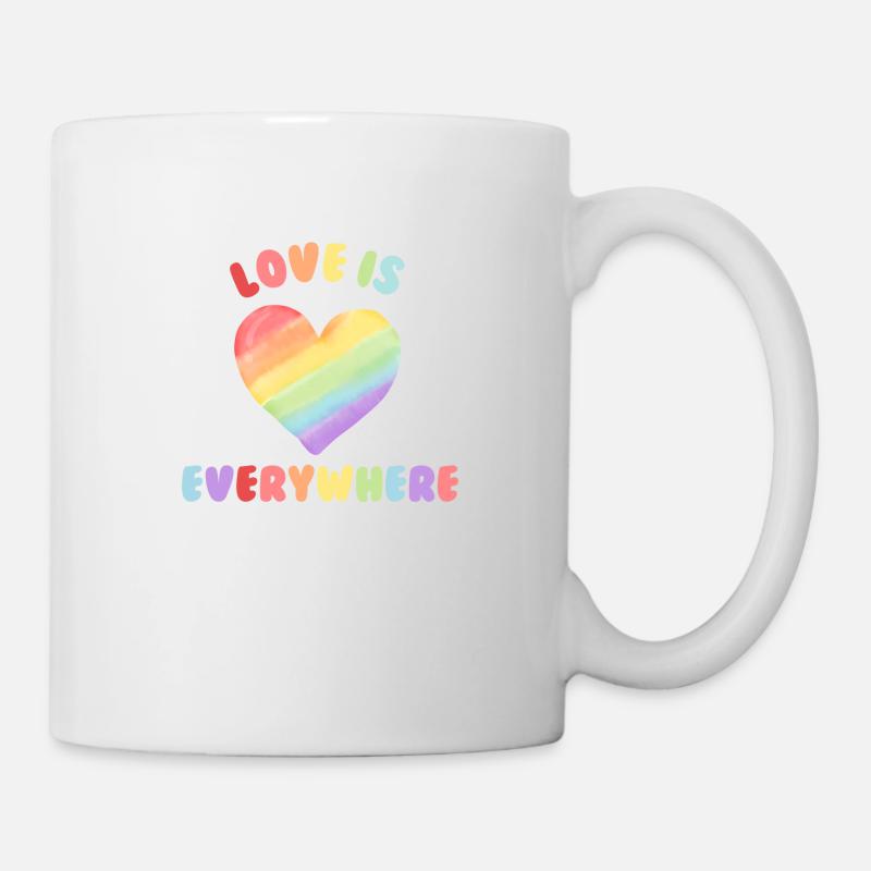 Love is everywhere - Mug - white