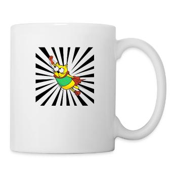 Super Cat Hero - Mug - white - Right