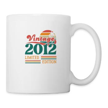 Jahrgang 2012 Limitierte Auflage - Tasse - Weiß - Rechts