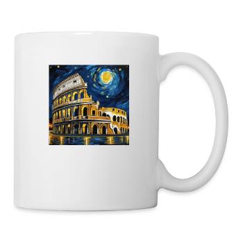 Le style Van Gogh - Mug blanc - blanc - Droite
