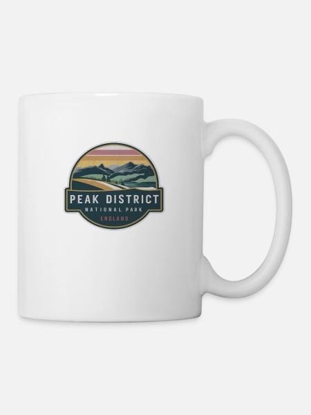 peak district - Mug - white