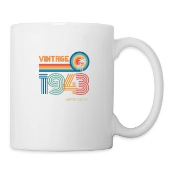 Vintage 1943 limited edition - Mug blanc - blanc - Droite