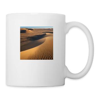 Desert harmony at dusk - Mug - white - Right