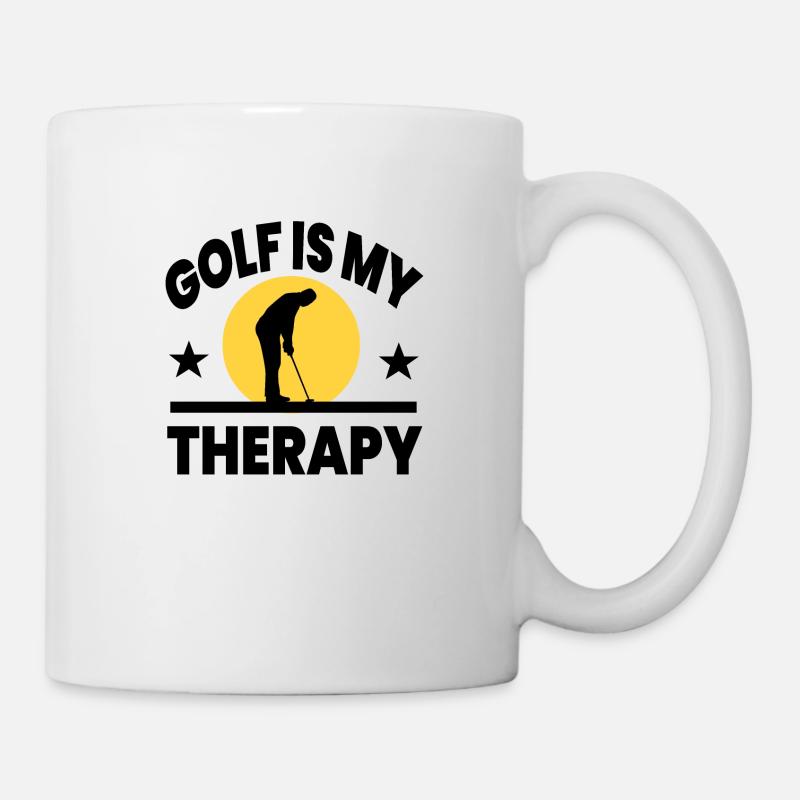 Golf - Tasse - Weiß