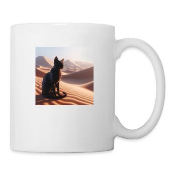 A true cat in a desert 1 - Mug - white - Right