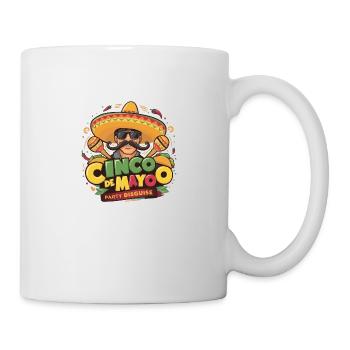 cinco de mayo - Mug blanc - blanc - Droite