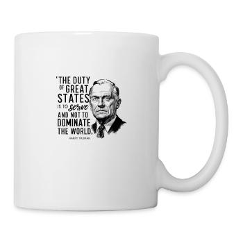 harry truman's day - Mug blanc - blanc - Droite