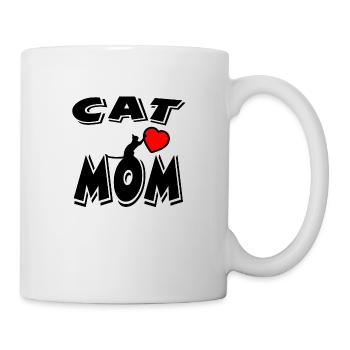 Chat - Mug blanc - blanc - Droite