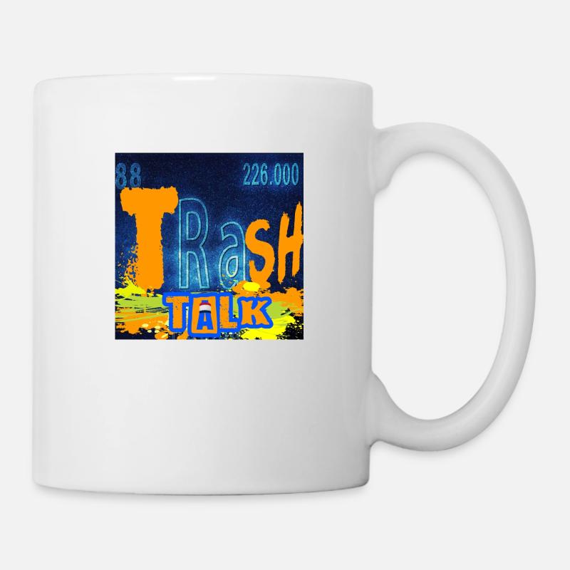 TRASHTALK Chemie - Tasse - Weiß