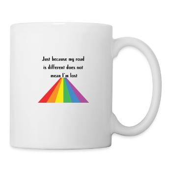 Super cool pride T-shirt - Mug - white - Right