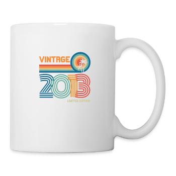Vintage 2013 limited edition - Mug blanc - blanc - Droite