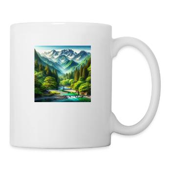 Japan Vintage Nature - Mug - white - Right