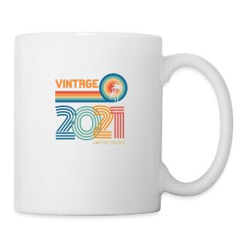 Vintage 2021 limited edition - Mug blanc - blanc - Droite