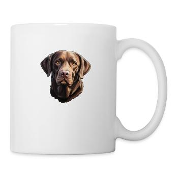 Labrador Retriever Head - Mug - white - Right