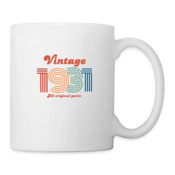 Vintage 1931 all original parts - Mug blanc - blanc - Droite