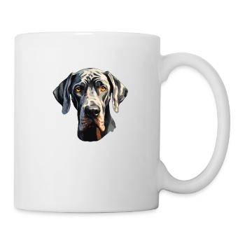Dogue allemand - Mug blanc - blanc - Droite