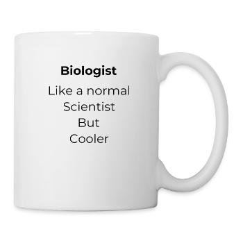 biologiste biologie biology - Mug blanc - blanc - Droite