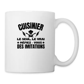 Cook the only one the real one - Mug - white - Right