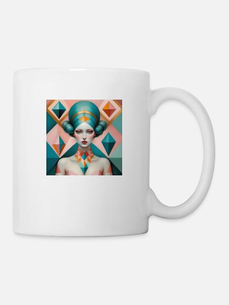 Celestia, Digital Painting - Mug - white