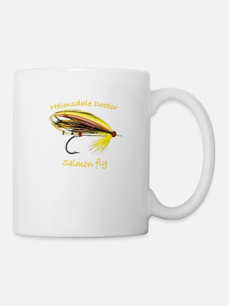 Helmsdale doctor salmon fly - Mug - white
