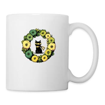 Ninja Cat - Mug - white - Right