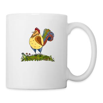 Coq - Mug blanc - blanc - Droite