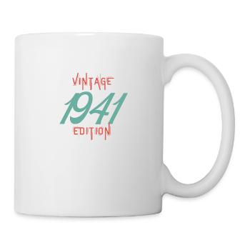 Jahrgang Ausgabe 1941 - Tasse - Weiß - Rechts