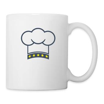 5 Star Chef's Hat Kitchen Master Chef Cool - Mug - white - Right