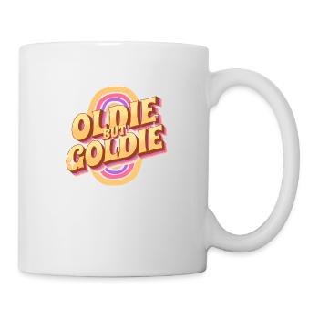 Oldie but Goldie Retro - Tasse - Weiß - Rechts