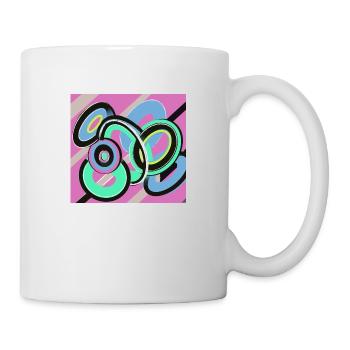 Cool Good Mood Retro Pop Art Design Abstract - Mug - white - Right