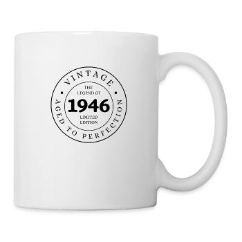 Die Legende von 1946 in limitierter Auflage - Tasse - Weiß - Rechts