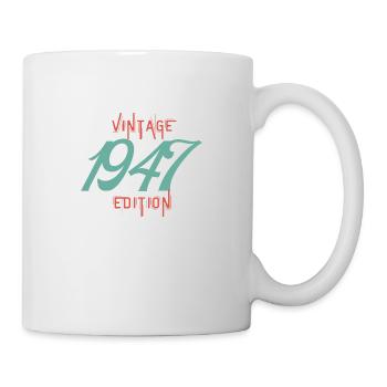 Jahrgang Ausgabe 1947 - Tasse - Weiß - Rechts