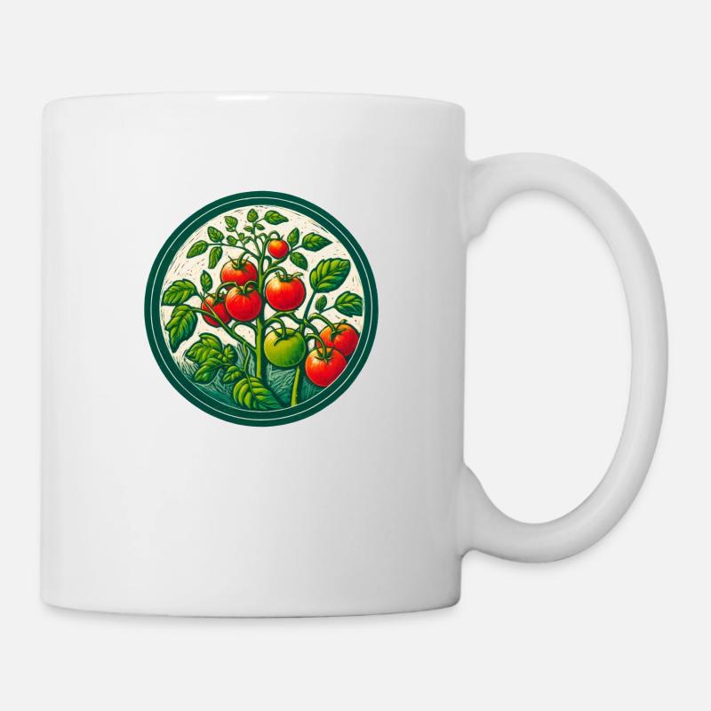 Jardiniers Tomates - Mug blanc - blanc