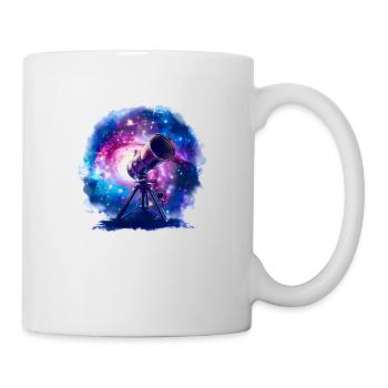 Astronomy with telescopes is broadening horizons - Mug - white - Right