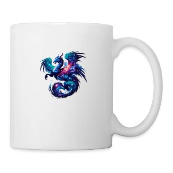 Astrologischer Drache Sternbild Horoskop - Tasse - Weiß - Rechts
