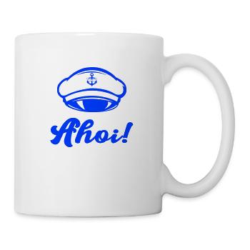 Captain Cap Ahoy - Mug - white - Right