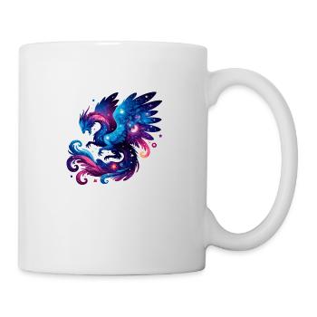Astrologischer Drache Sternbild Horoskop - Tasse - Weiß - Rechts