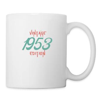 Jahrgang Ausgabe 1953 - Tasse - Weiß - Rechts