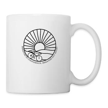 Gravel, Mountain Bike, Passion, Cycling - Mug - white - Right