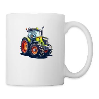 Dorfkind Tracteur agriculteur et agriculteur Gift - Mug blanc - blanc - Droite