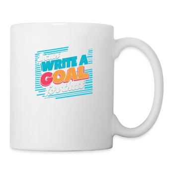 I Can Write A Goal For That 14 - Mug - white - Right
