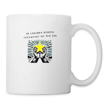 Sternenkind in unseren Herzen - Tasse - Weiß - Rechts
