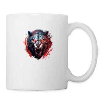 Anmutige Raubtiere - Tasse - Weiß - Rechts