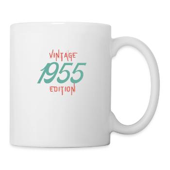 Jahrgang Ausgabe 1955 - Tasse - Weiß - Rechts