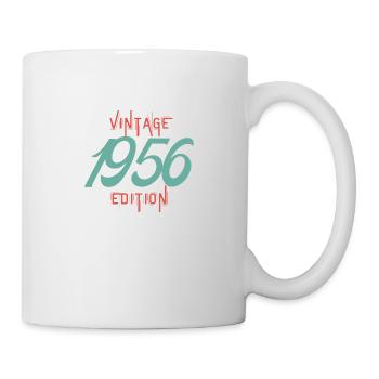 Jahrgang 1956-Ausgabe - Tasse - Weiß - Rechts