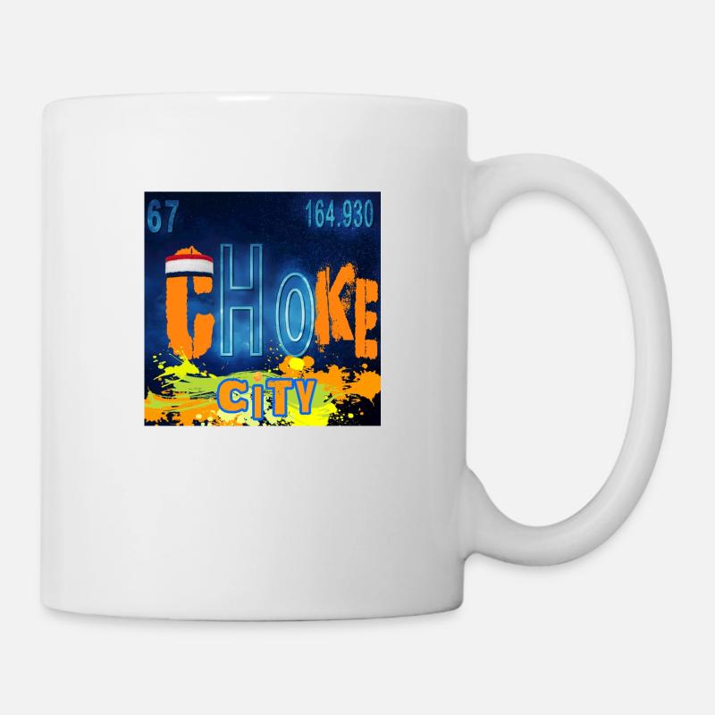 CHOKE Chemie - Tasse - Weiß